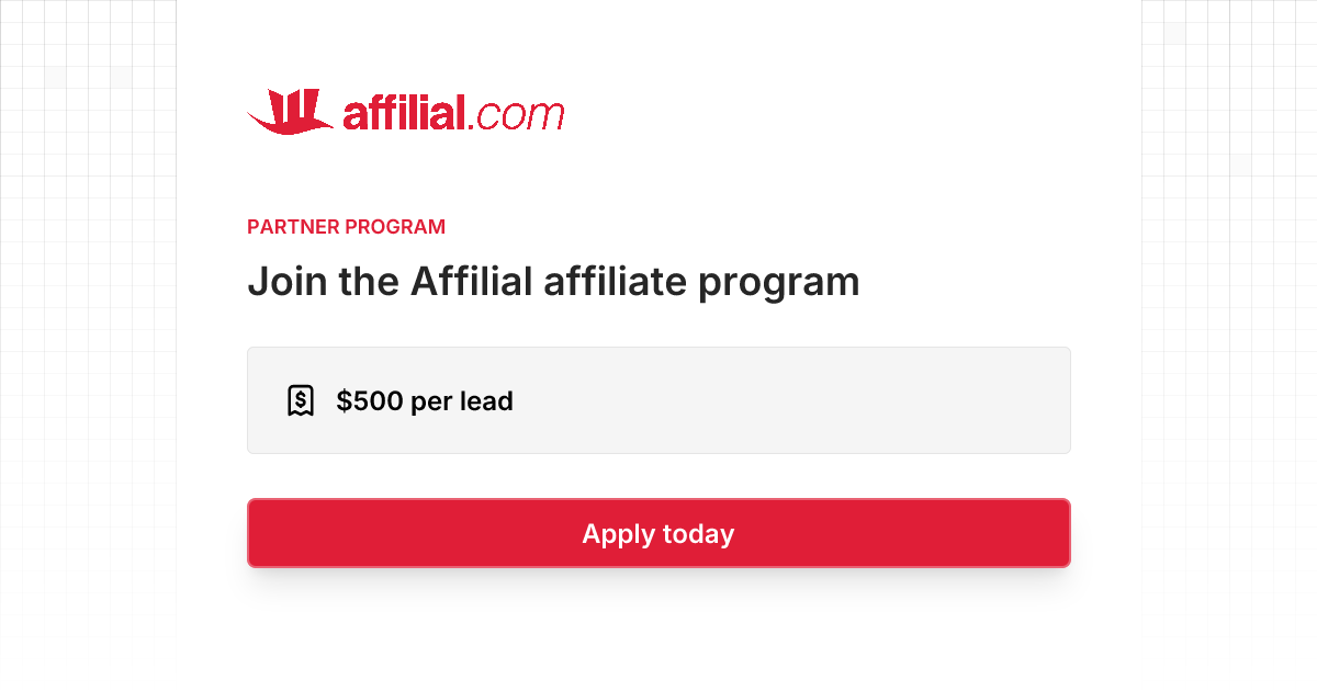 Affilial Affiliate Program