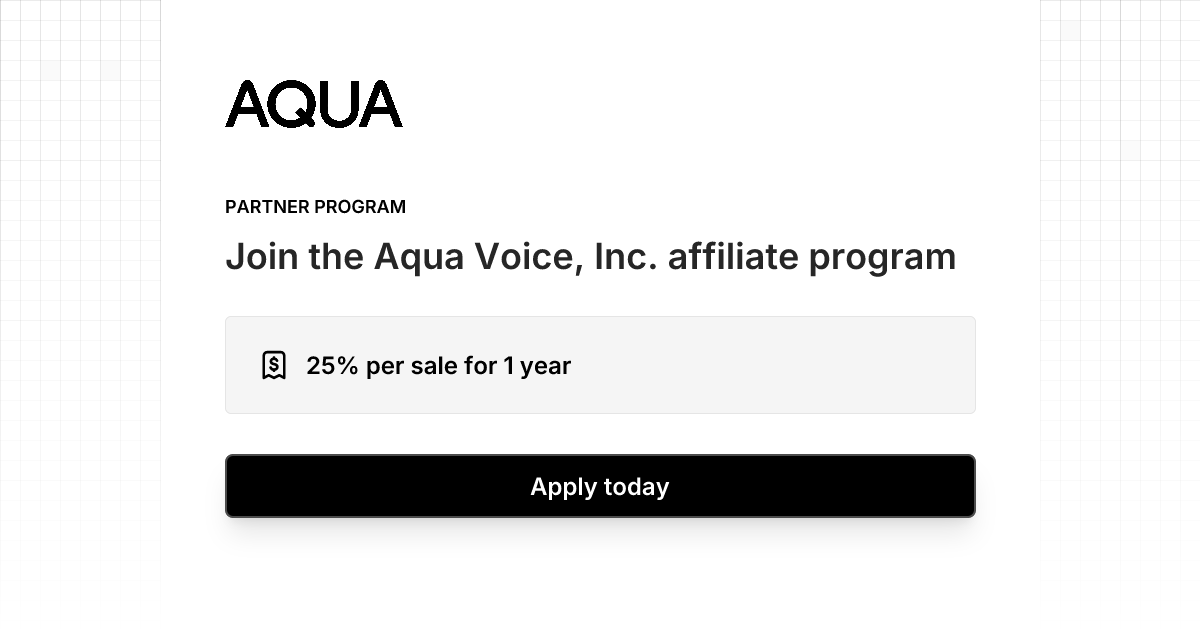 Aqua Voice, Inc.