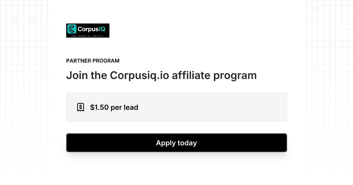 Corpusiq.io