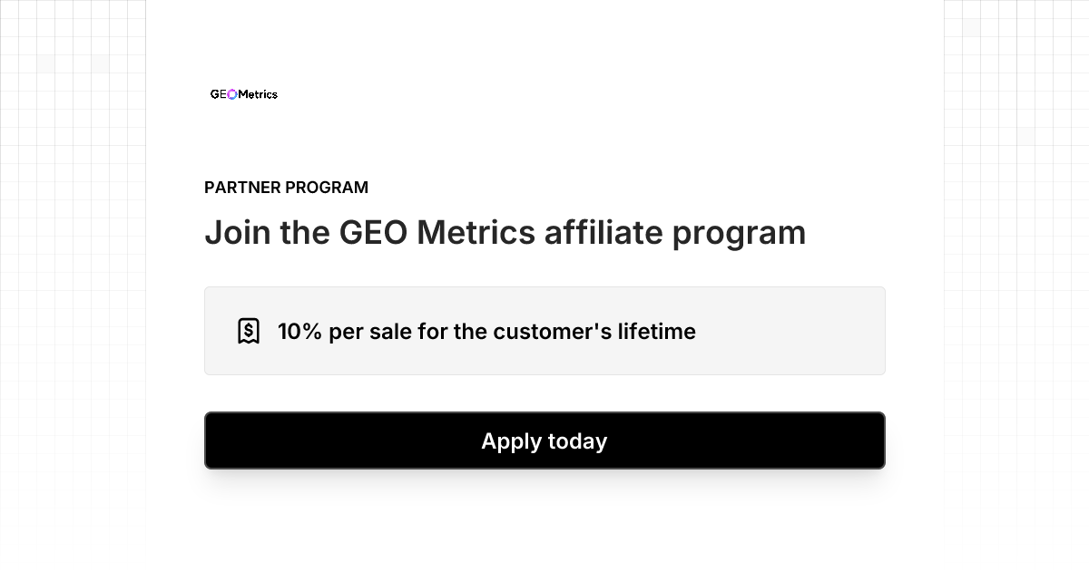 GEO Metrics