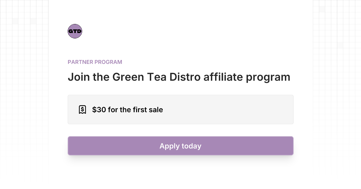 Green Tea Distro