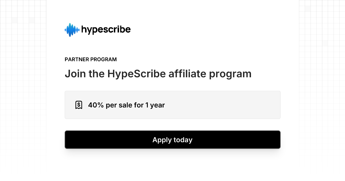 HypeScribe