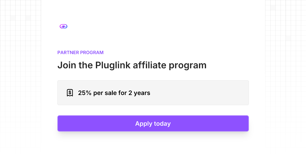 Pluglink Affiliate Program | Dub